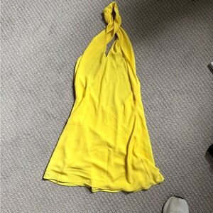 Show Me Your MuMu Yellow Mini Dress
